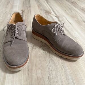 The Office Of Angela Scott Suede Platform Oxfords Size 37.5 /
7.5‎